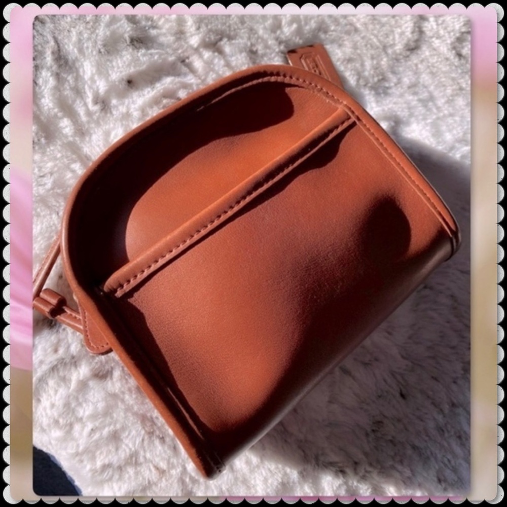 COACH VINTAGE ABBIE CROSSBODY BAG  IN BRITISH TAN